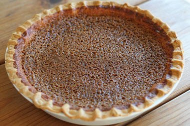 Sorghum Buttermilk Pie